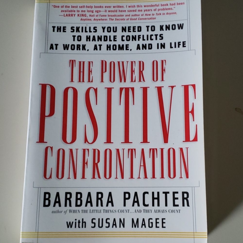 3 FOR $20 The Power of Positive Confrontation book